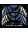 BMW S1000R wheel decals rim stripes 12 pcs. stickers Laminated S1000 R Blue