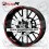 DECALSBMW F-800R wheel rim stripes Red (Compatible Product)