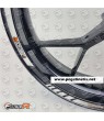 BMW F800R wheel decals stickers rim stripes 12 pcs. Laminated f800 R Blue