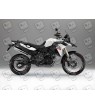 BMW F800GS Wheel decals stickers rim stripes f800 gs 19'' 17'' White Red