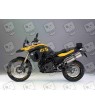 BMW F800GS Wheel decals stickers rim stripes f800 gs 19'' 17'' Yellow