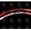 HONDA Racing Japan flag Wheel decals rim stripes 16 pcs. Laminated full color (Compatible Product)