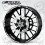 Honda CBR650R wheel decals rim stripes stickers CBR 650R white (Producto compatible)