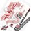 Adhesivo sticker horquilla blanca ROCK SHOX DOMAIN (Producto compatible)