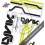FORK ROCK SHOX LYRIC WHITE FORK DECALS KIT (Compatible Product)