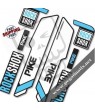 FORK ROCK SHOX PIKE 2014 STICKERS KIT BLACK FORKS