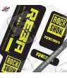 FORK ROCK SHOX REBA 2009 BLACK FORK DECALS KIT STICKERS FORKS