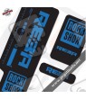 FORK ROCK SHOX REBA 2009 BLACK FORK DECALS KIT STICKERS FORKS