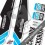 Adhesivo sticker horquilla negra ROCK SHOX REBA 2013 (Producto compatible)