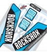 FORK ROCK SHOX RECON 2016 DECALS KIT BLACK FORKS