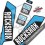 DECALS ROCKSHOX SID 2016 STICKERS KIT BLACK FORKS (Produit compatible)