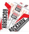 DECALS ROCKSHOX SID 2016 STICKERS KIT WHITE FORKS