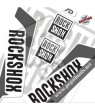DECALS ROCKSHOX SID 2016 STICKERS KIT WHITE FORKS