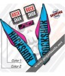 DECALS ROCKSHOX SID 2016 STICKERS KIT WHITE FORKS