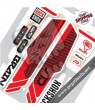 DECALS SID BRAIN 2014 DECALS KIT WHITE FORKS