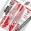 Adhesivos para horquilla blanca ROCK SHOX SID BRAIN 2014 (Producto compatible)