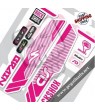 DECALS ROCKSHOX SID BRAIN 2014 STICKERS KIT WHITE FORKS