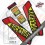 Adhesivos para horquilla black ROCK SHOX YARI 2017 (Producto compatible)