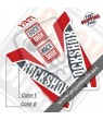 DECALS ROCKSHOX YARI 2017 WHITE FORK DECALS KIT