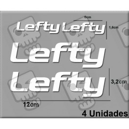 Sticker decal bike Lefty