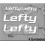 Adhesivos stickers MTB BICICLETA LEFTY (Producto compatible)