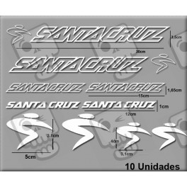 Sticker decal bike Santa Cruz