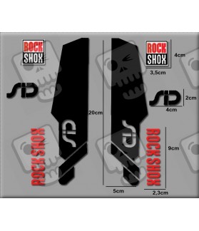 Sticker decal bike ROCK SHOX SID (Compatible Product)