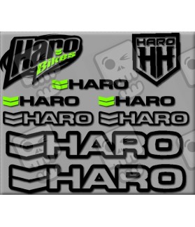 Sticker decal bike set HARO
