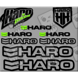 Sticker decal bike set HARO