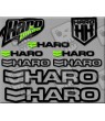 Sticker decal bike set HARO