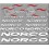 Adhesivos sticker bicicleta MTB NORCO (Producto compatible)