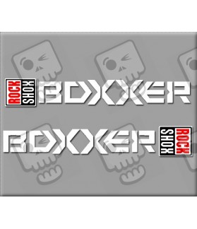 Sticker decal bike ROCK SHOX REBA BOXXER 15 x 2,2 cm