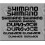 Sticker decal bike SHIMANO DURA ACE (Kompatibles Produkt)