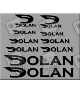 Sticker decal bike DOLAN