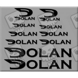 Sticker decal bike DOLAN