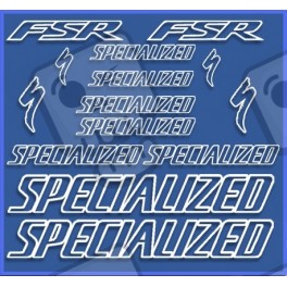 Sticker decal bike SPECIALIZED FSR