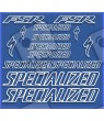 Sticker decal bike SPECIALIZED FSR