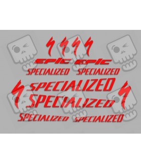 Sticker decal bike SPECIALIZED EPIC (Prodotto compatibile)
