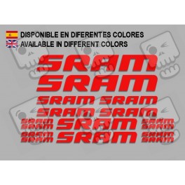 Sticker decal bike SRAM