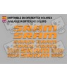 Sticker decal bike SRAM
