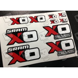 Sticker decal bike CONNECTING RODS SRAM XO ECO43 X0