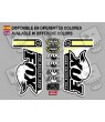 Sticker decal FORK FOX EVOLUTION 