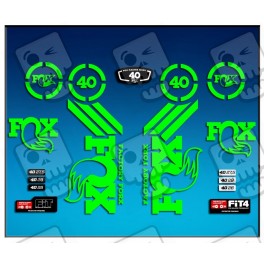 Sticker decal FORK FOX FOX 40 AM67