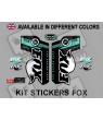 Sticker decal FORK FOX TALAS 