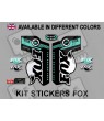 Sticker decal FORK FOX FLOAT 32 
