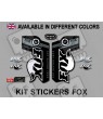 Sticker decal FORK FOX FLOAT 32 