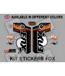 Sticker decal FORK FOX FLOAT 32 