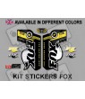 Sticker decal FORK FOX FLOAT 32 