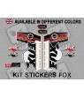 Sticker decal FORK FOX FLOAT TALAS 32