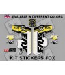 Sticker decal FORK FOX FLOAT TALAS 32